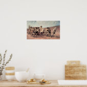 Regen vliegen voor Jehovah's vloek Poster (Keuken)