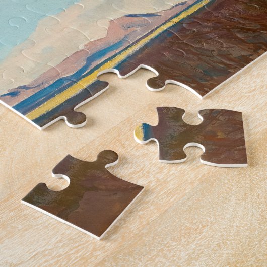 Regen voor de Golf door Maynard Dixon Legpuzzel (Zijkant)