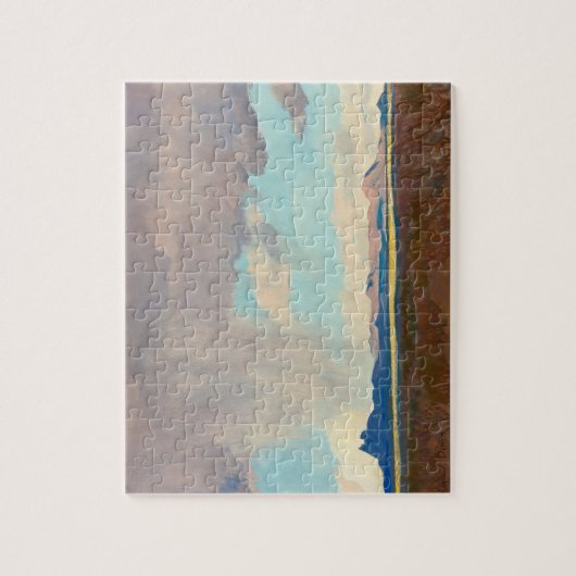 Regen voor de Golf door Maynard Dixon Legpuzzel (Verticaal)