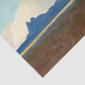 Regen voor de Golf door Maynard Dixon Tissuepapier (Detail)