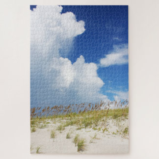 Regen voorbij de duin legpuzzel