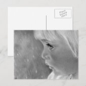 Regen weg Briefkaart (Voorkant / Achterkant)