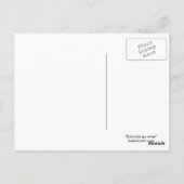 Regen weg Briefkaart (Achterkant)