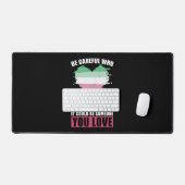 Regen wie je haat LGBT Cadeau Abrosexueel Bureaumat (Keyboard & Muis)