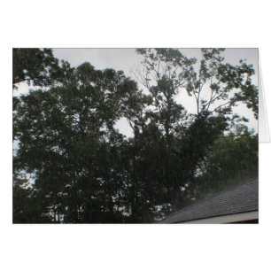 Regen winnen weg