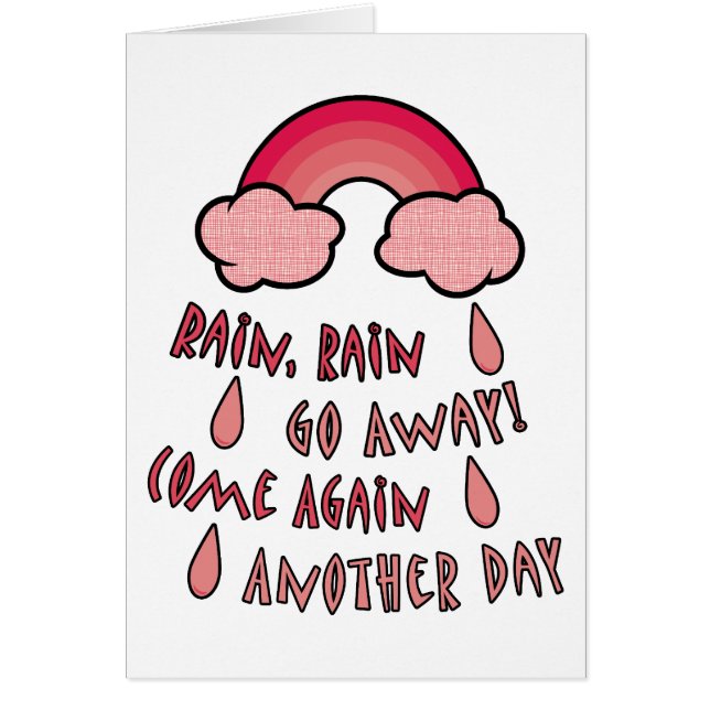 Regen winnen weg (Voorkant)