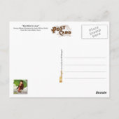 Regen winnen weg briefkaart (Achterkant)