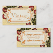  regenaardbei visitekaartje (Voorkant / Achterkant)