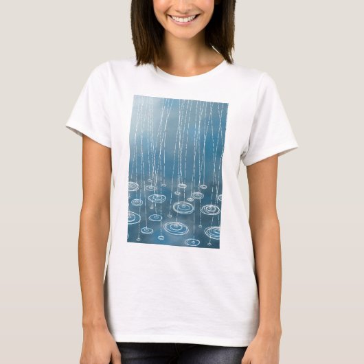 Regenachtig Weer T-shirt (Voorkant)