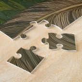 Regenachtige Berg Ochtend Legpuzzel (Zijkant)