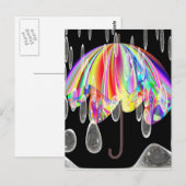 Regenachtige Dag bij de Dierentuin Briefkaart (Voorkant / Achterkant)