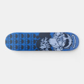 regenachtige dag blauwachtig dek door DOLLA Skateboard (Horizontaal)