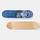 regenachtige dag blues dek door DOLLA Skateboard (Horizontaal)