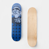 regenachtige dag blues dek door DOLLA Skateboard (Voorkant)