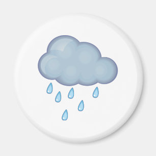 regenachtige dag magneet