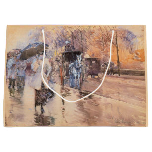 Regenachtige dag op Fifth Avenue (New York City) Groot Cadeauzakje