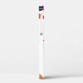 Regenachtige Dag Vrienden: Kat Hond Case-Mate iPhone Case (Achterkant / Links)