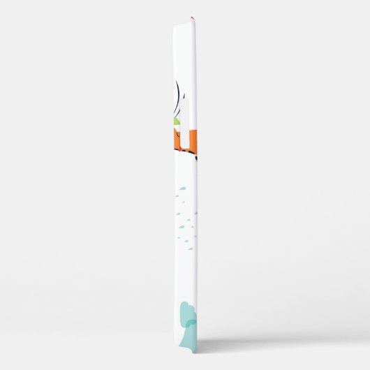 Regenachtige Dag Vrienden: Kat Hond Case-Mate iPhone Case (Achterkant / Rechts)