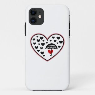 Regenachtige dagen kunnen liefde niet stoppen Case-Mate iPhone case