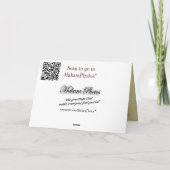 Regenachtige de kaart van de Aanmoediging van (Achterkant)