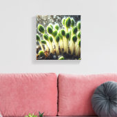 Regenachtige groei - canvas afdruk (Insitu (Woonkamer))