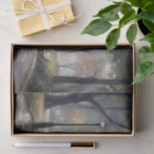 Regenachtige Parkwandeling Decoupage Tissuepapier (Geschenk)