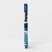 Regenachtige Samurai: Stille Waakzaamheid Case-Mate iPhone Case (Achterkant/links)