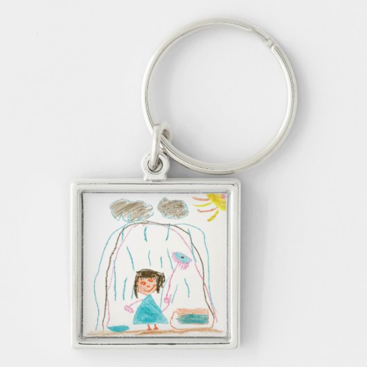 regenachtige Sleutelhanger (Voorkant)