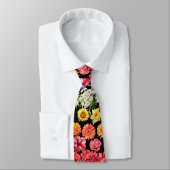 Regenboem Bloemen Bloemhalsband Stropdas (Gebonden)