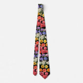 Regenboem Bloemen Bloemhalsband Stropdas (Achterkant)