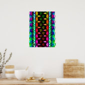 Regenboem Bloemen Paneel Poster (Keuken)