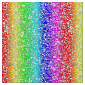 Regenbogen abstraktes weißes Stoffmuster Stof (Close Up)