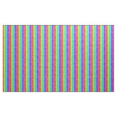 Regenbogen abstraktes weißes Stoffmuster Stof (Yard (91,4 cm))