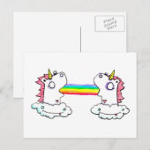 Regenbogen apart door Emi Boz Briefkaart (Voorkant / Achterkant)