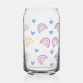 Regenbogen Blikvorm Glas (Voorkant)