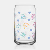 Regenbogen Blikvorm Glas (Achterkant)