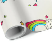 Regenbogen Cadeaupapier (Rol Hoek)