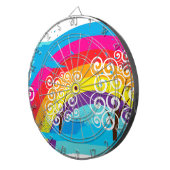 Regenbogen Dartbord (Voorkant Rechts)