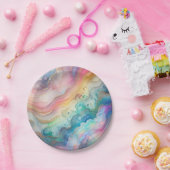 Regenbogen en Bellen Papieren Feestborden & -komme Papieren Bordje (Feest)