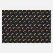 Regenbogen en bliksem inpakpapier vel (Voorkant)