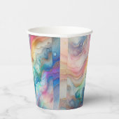 Regenbogen en bubbels Papier & Party Borden Papieren Bekers (Rechts)