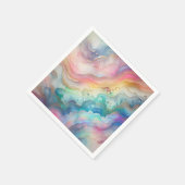 Regenbogen en bubbels Papier & Party servetten (Hoek)