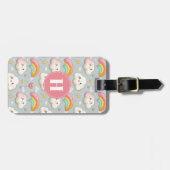 Regenbogen en Harten Bagage Label (Voorkant horizontaal)