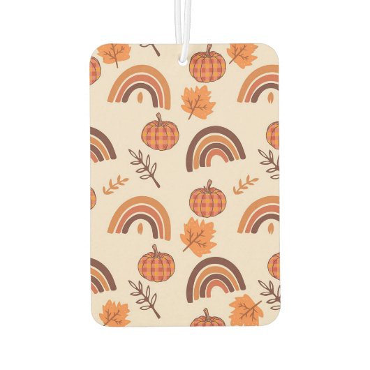 Regenbogen en pompoenen luchtverfrisser (Achterkant)