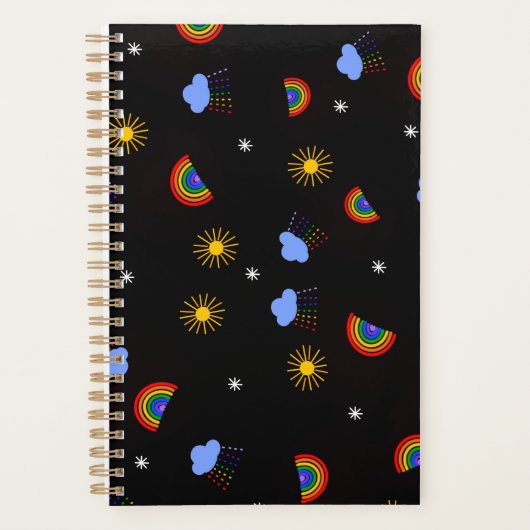 Regenbogen en regenplanner planner (Voorkant)