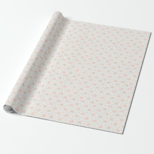 Regenbogen en Roze Wolken Patroon Cadeaupapier