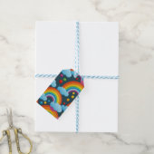 Regenbogen en Smarties Cadeaulabel (Met Touw)
