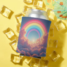 regenbogen en wolken