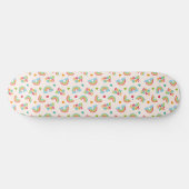 Regenbogen en wolken patroon persoonlijk skateboard (Horizontaal)