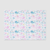 Regenbogen en Zee Baby Creatures Tissuepapier (Voorkant)